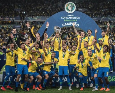 Sarbatoare mare in Brazilia, nationala castiga Copa America