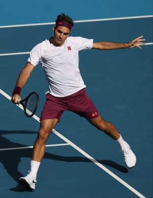 Roger Federer, greu de dobindit in orice conditii