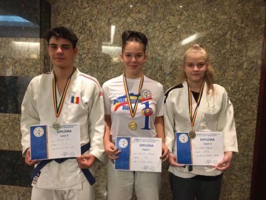 Tinerii judoka orădeni urcă pe podium la naționale